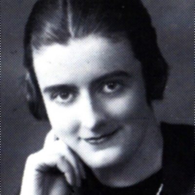 A photograph of a young woman, Anne Madden