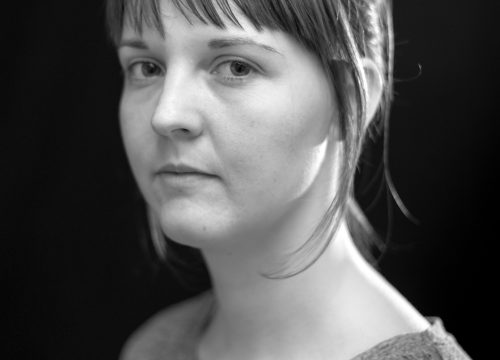 A photo headshot of film maker Dervla Baker by Marcin Lewandowski